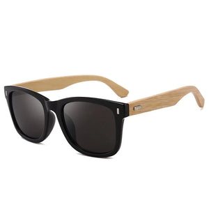 Retro Vintage Wooden Sunglasses